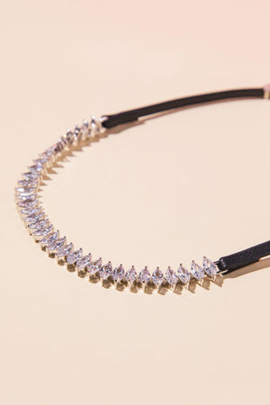 RHINESTONE DIANA NECKLACE.