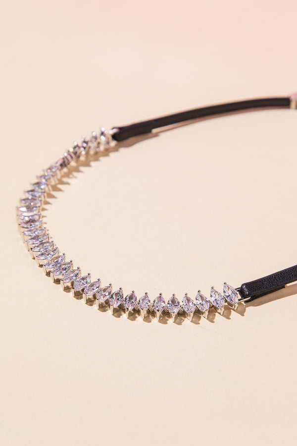 RHINESTONE DIANA NECKLACE.