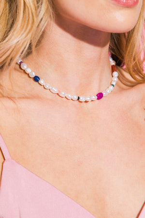 CECE PEARL NECKLACE.