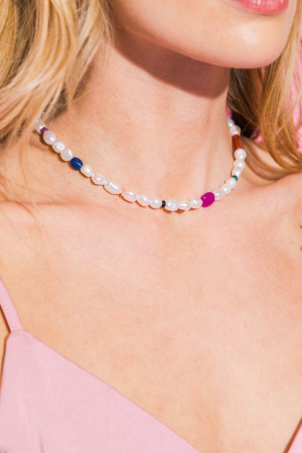 CECE PEARL NECKLACE.