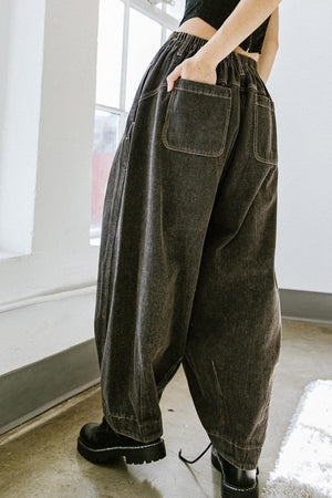 STUCK IN YOUR WAYS DENIM PANTS.