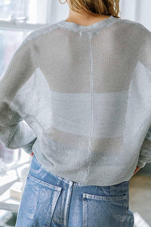 HERE GOES NOTHING SWEATER TOP.