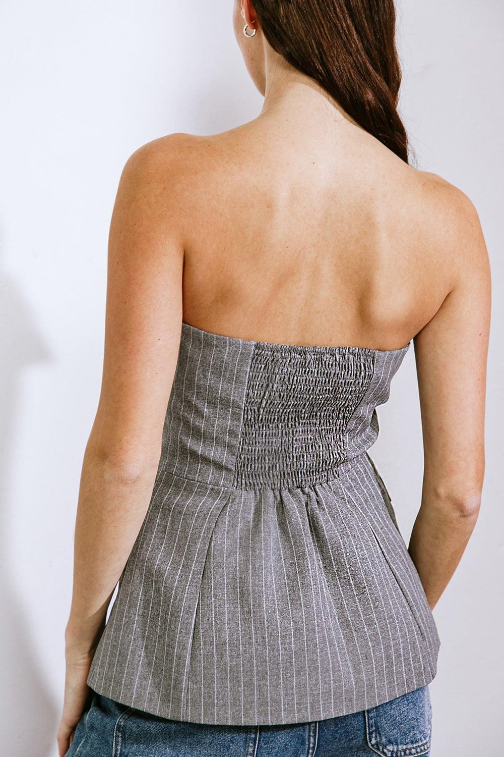 GET TO THE POINT WOVEN TOP.