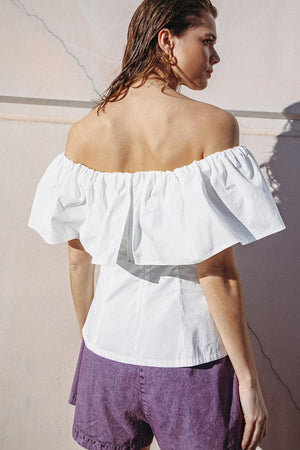 TIME FOR SOMETHING WOVEN TOP.