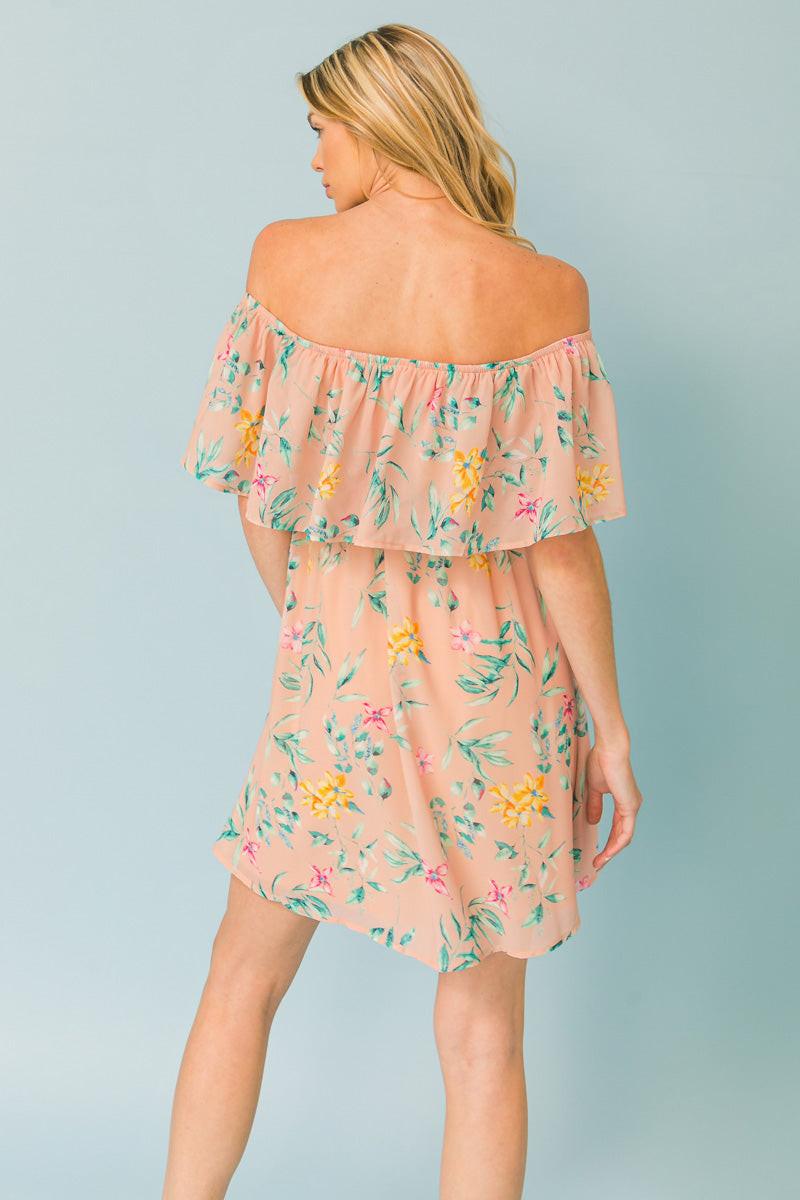 CREATIVE VISION WOVEN MINI DRESS - Flying Tomato - DRESSES - Flying Tomato