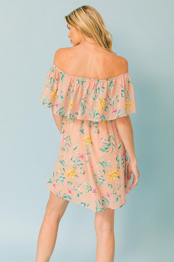 CREATIVE VISION WOVEN MINI DRESS - Flying Tomato - DRESSES - Flying Tomato
