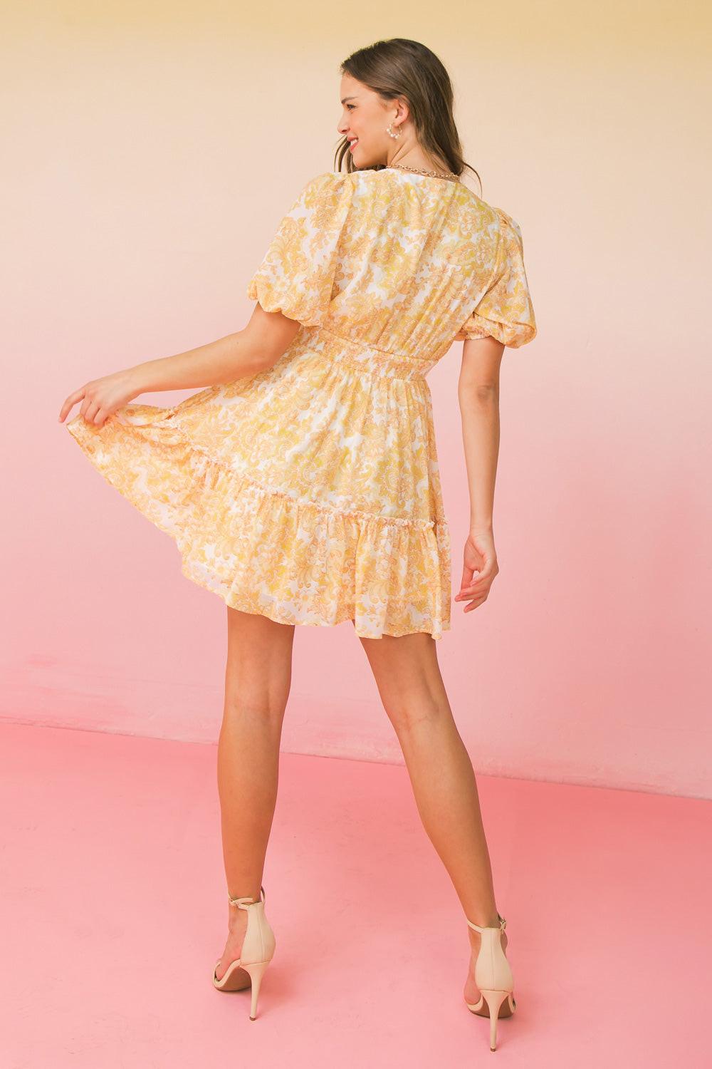 ON THE GUEST LIST MINI DRESS.