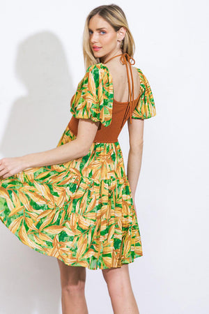 BEACH BUM GIRL'S MINI DRESS.