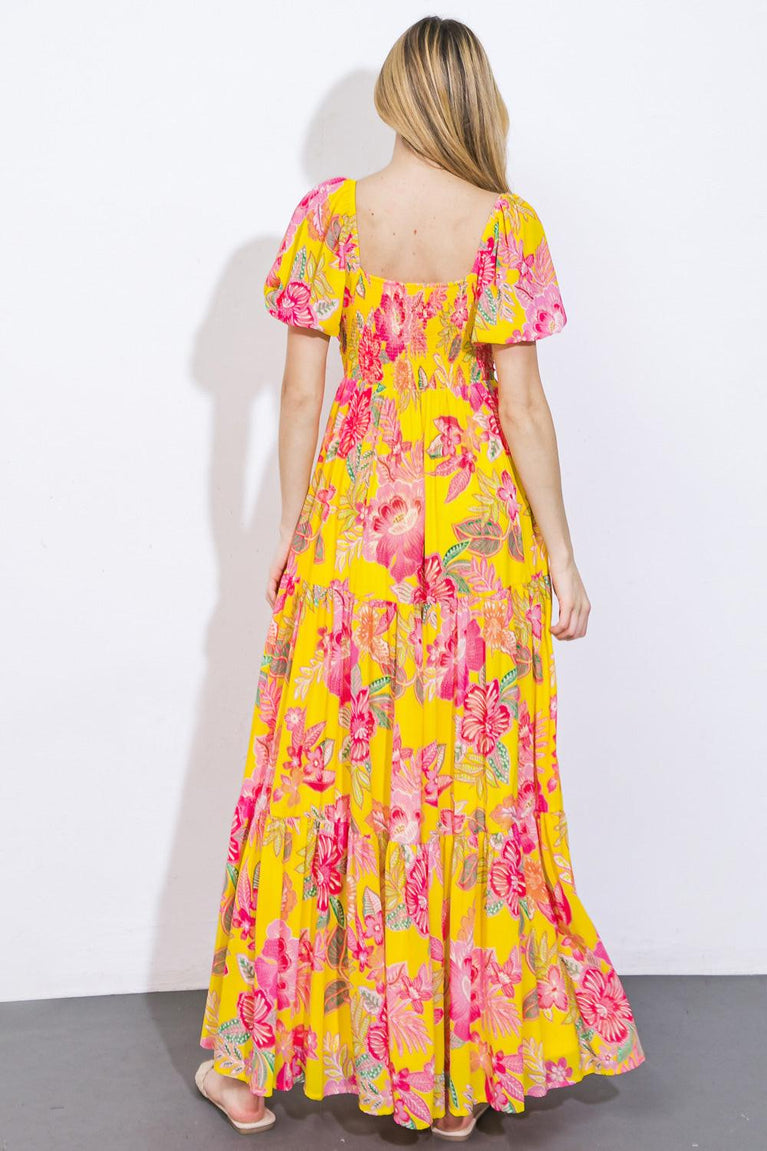 TAKE THE TRAILS WOVEN MAXI DRESS