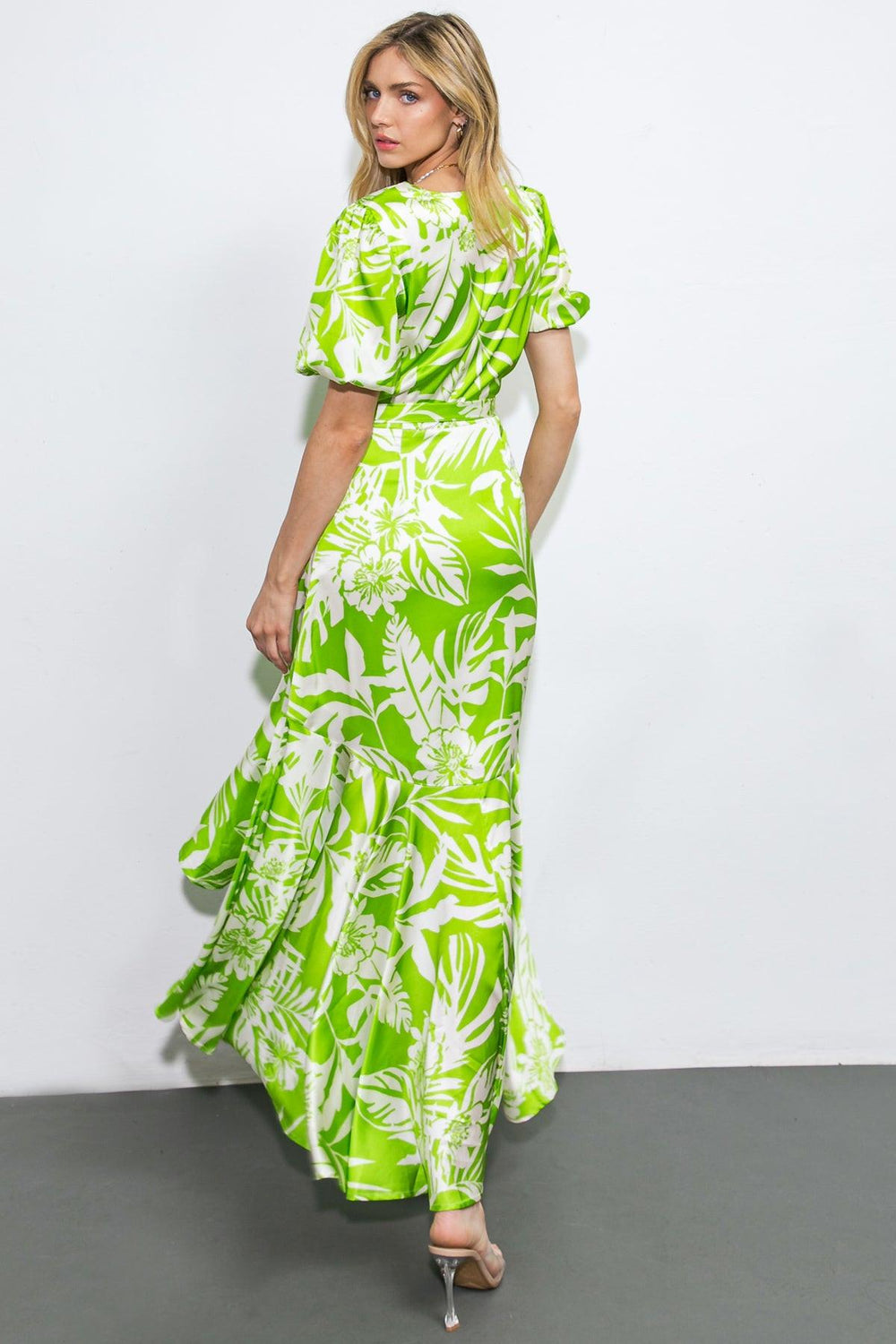 ONLY TONIGHT WOVEN MIDI DRESS.