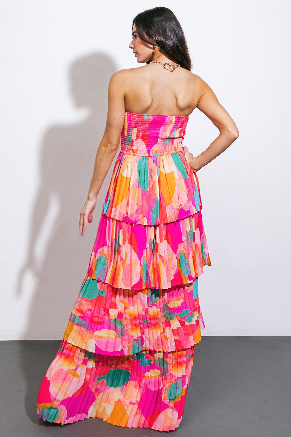 HOW I'M FEELING WOVEN MAXI DRESS.