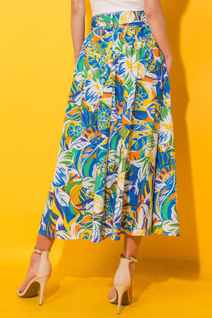 ONE AND ONLY POPLIN SKIRT.