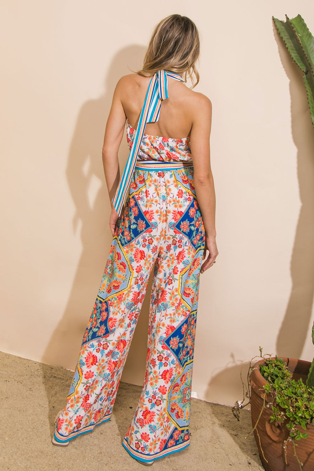 THE WAY TO LOVE HALTER JUMPSUIT
