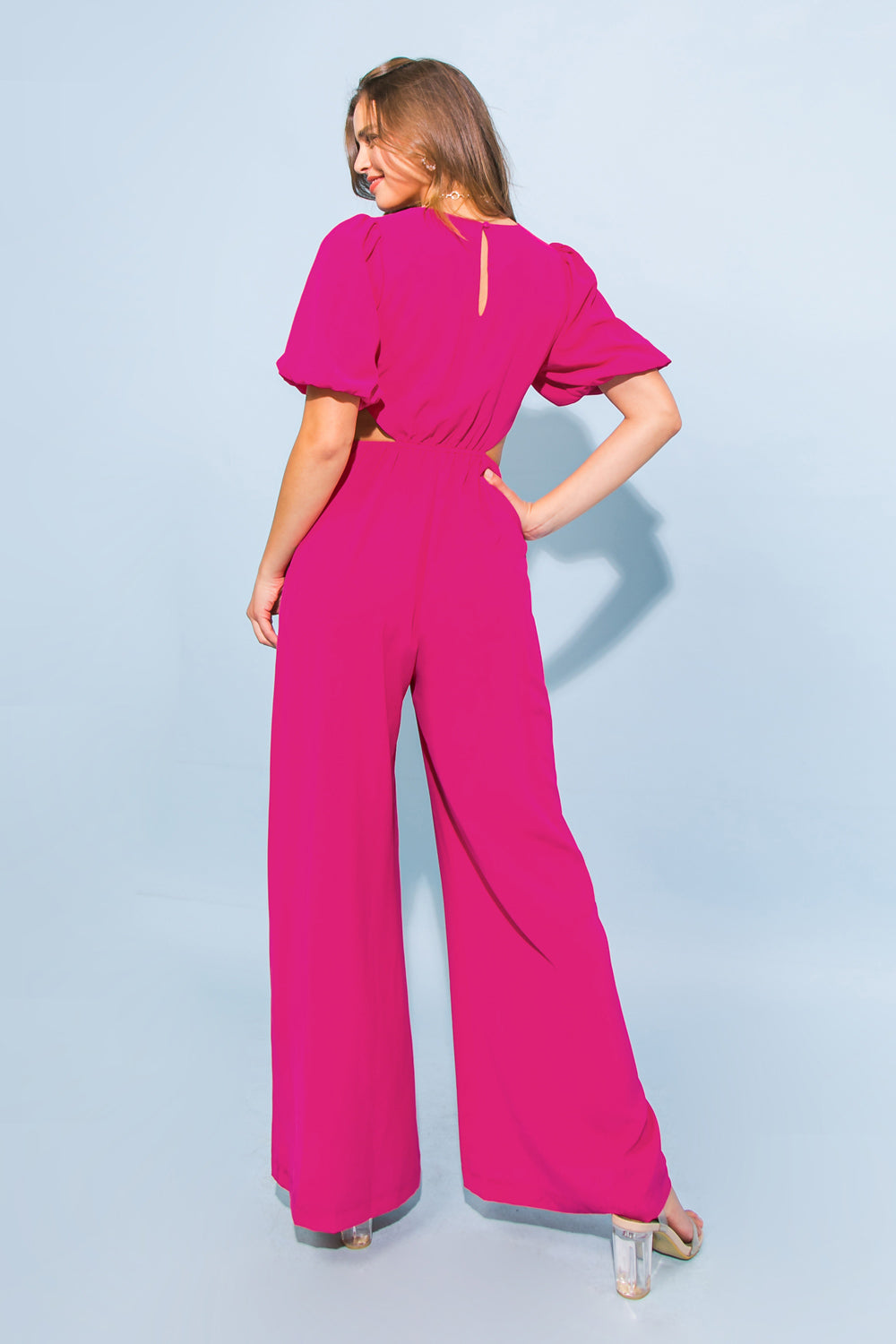 IN MY DREAMS WOVEN JUMPSUIT