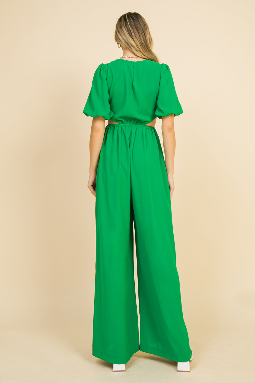IN MY DREAMS WOVEN JUMPSUIT