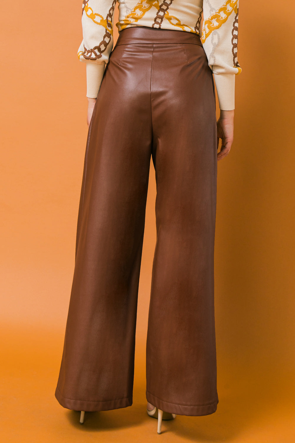MATCHED ENERGY LEATHER PANTS