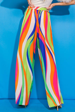 SING A SONG WOVEN PANTS.