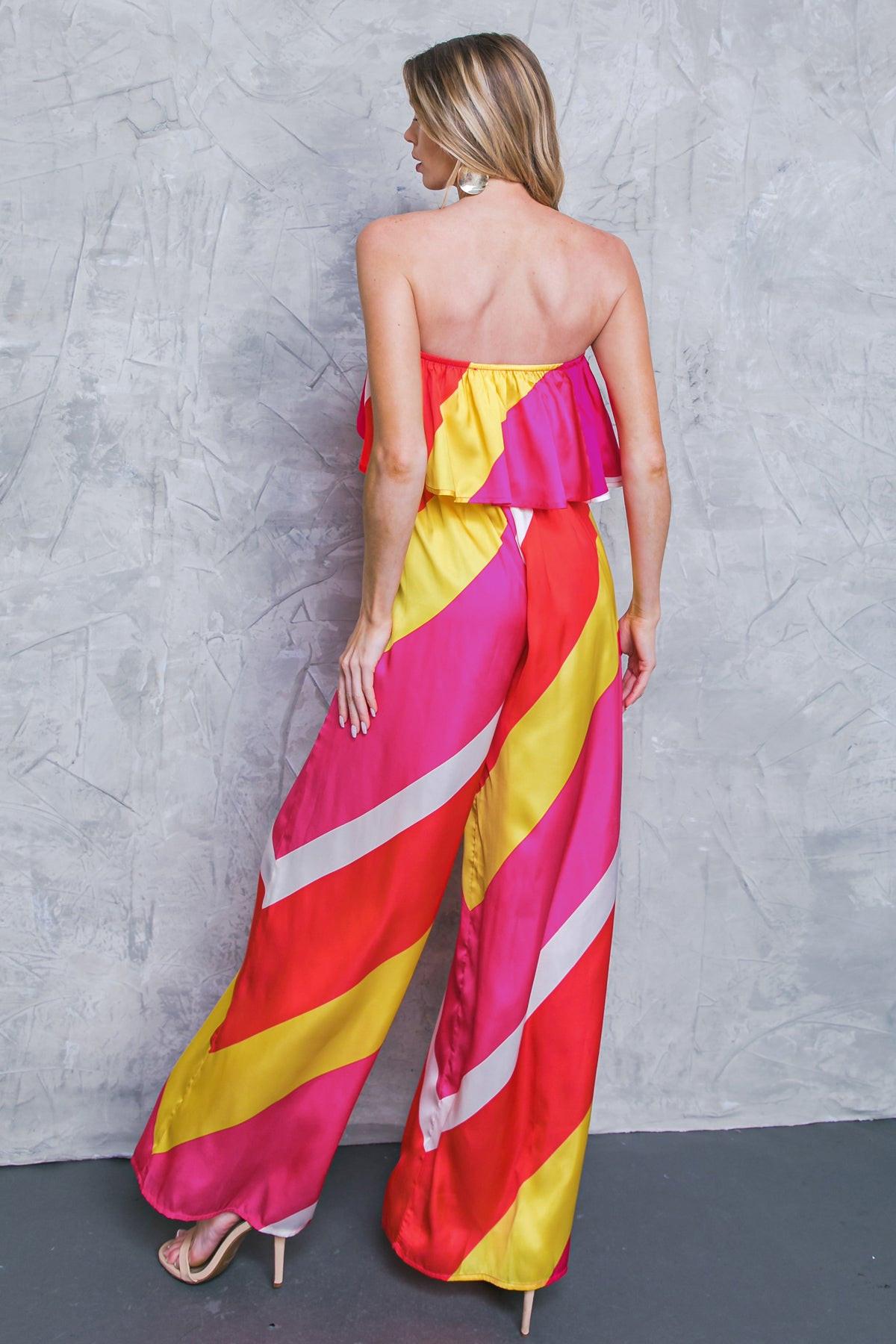 BROADWALK DREAM WOVEN JUMPSUIT.