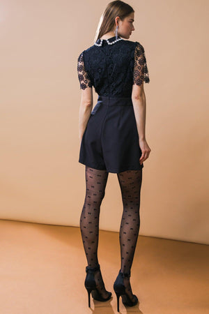 SHE'S ALL THAT WOVEN ROMPER.