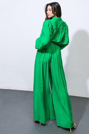 READY FOR TODAY WOVEN JUMPSUIT.