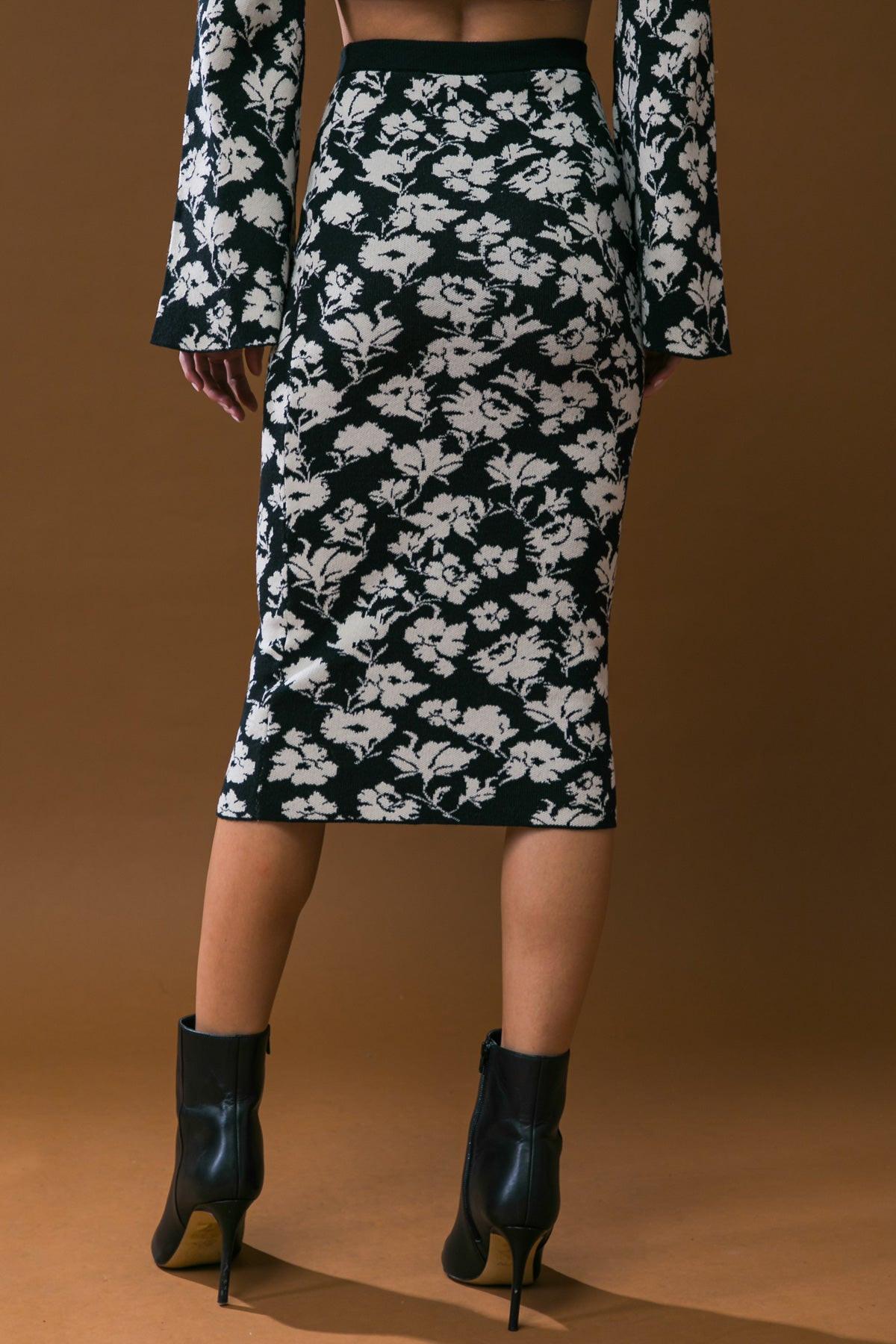 A DAY TO REMEMBER SWEATER MIDI SKIRT.