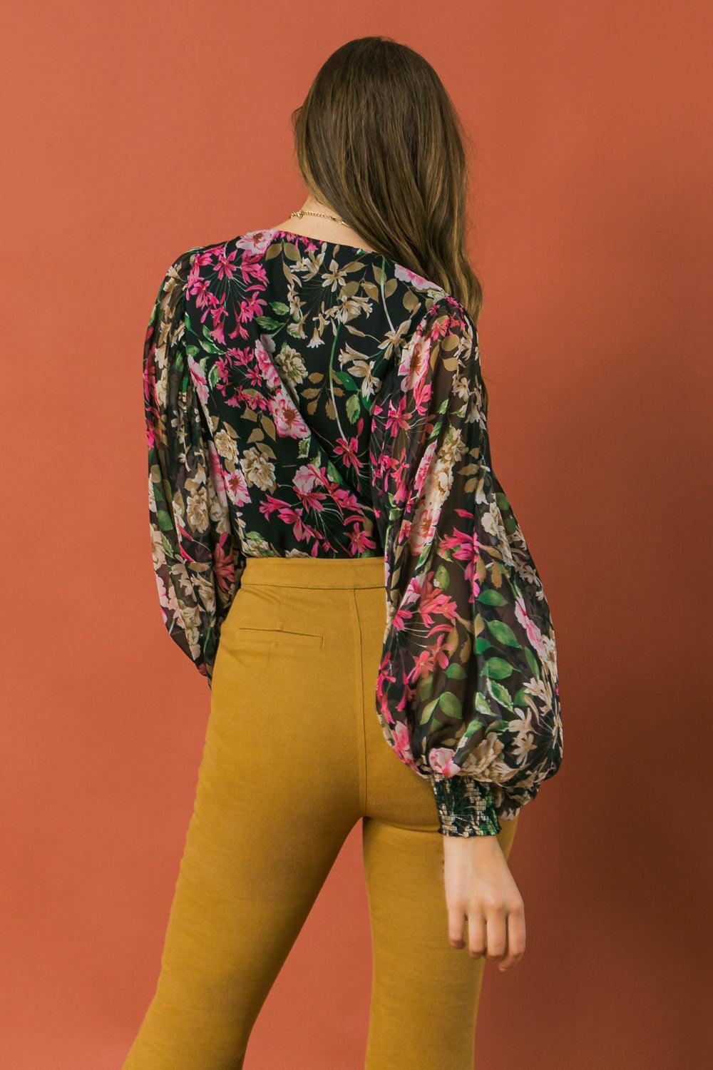 A WHOLE HEARTFUL WOVEN BODYSUIT.