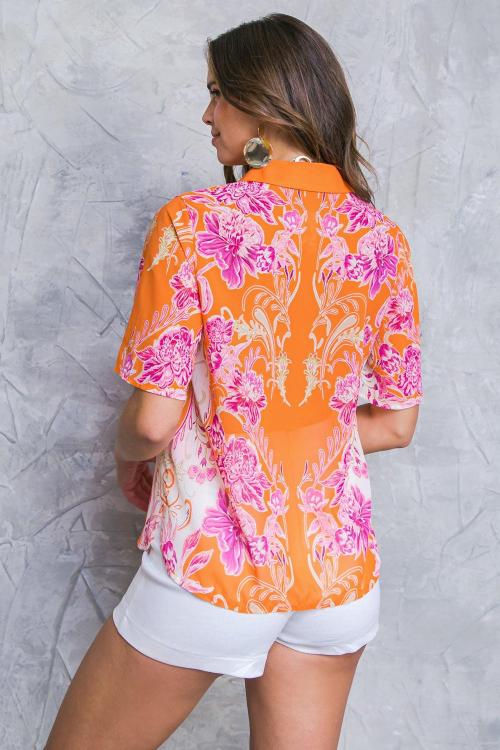 FLOURISHING DREAMS WOVEN TOP - Flying Tomato - TOPS - Flying Tomato