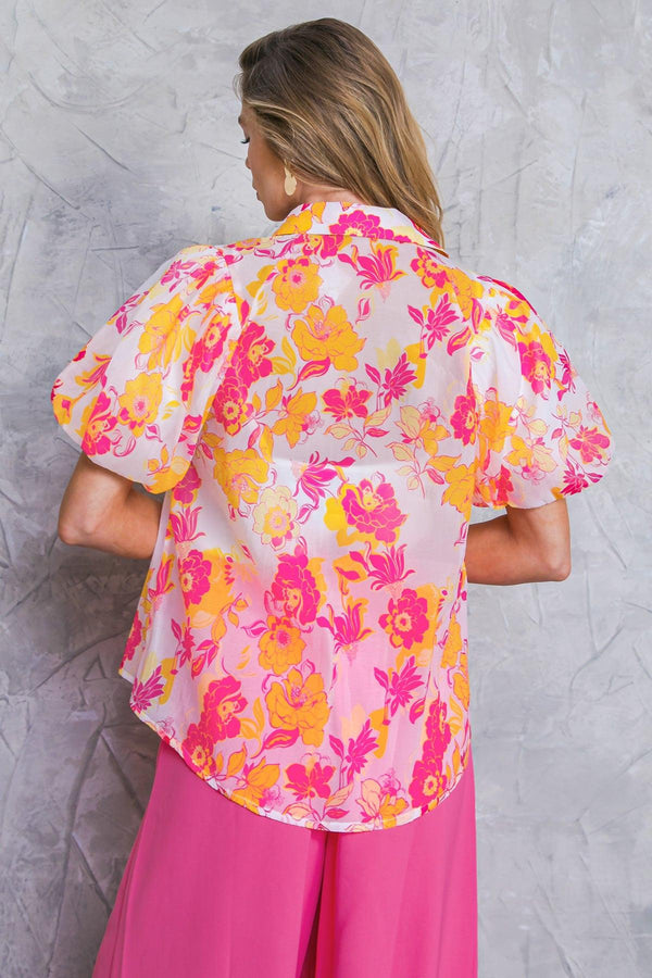 EFFORTLESS OUTLOOK WOVEN TOP - Flying Tomato - TOPS - Flying Tomato