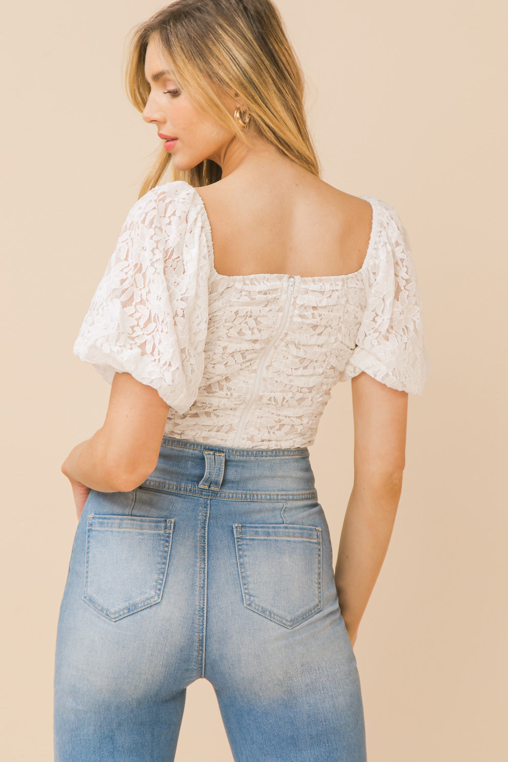 SUMMER TRAVELS LACE TOP