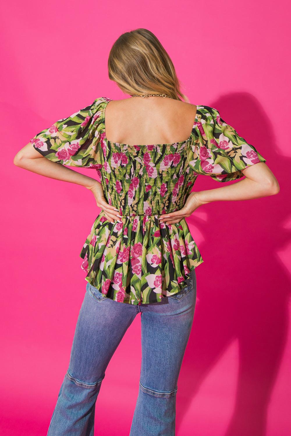 THE WAY TO LOVE WOVEN TOP - Flying Tomato - TOPS - Flying Tomato