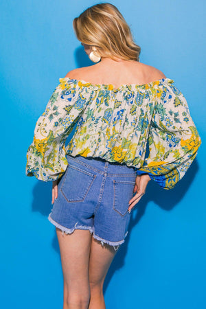 ISLAND FEVER WOVEN TOP.