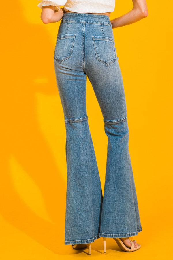 MY MUSE WASHED JEANS.