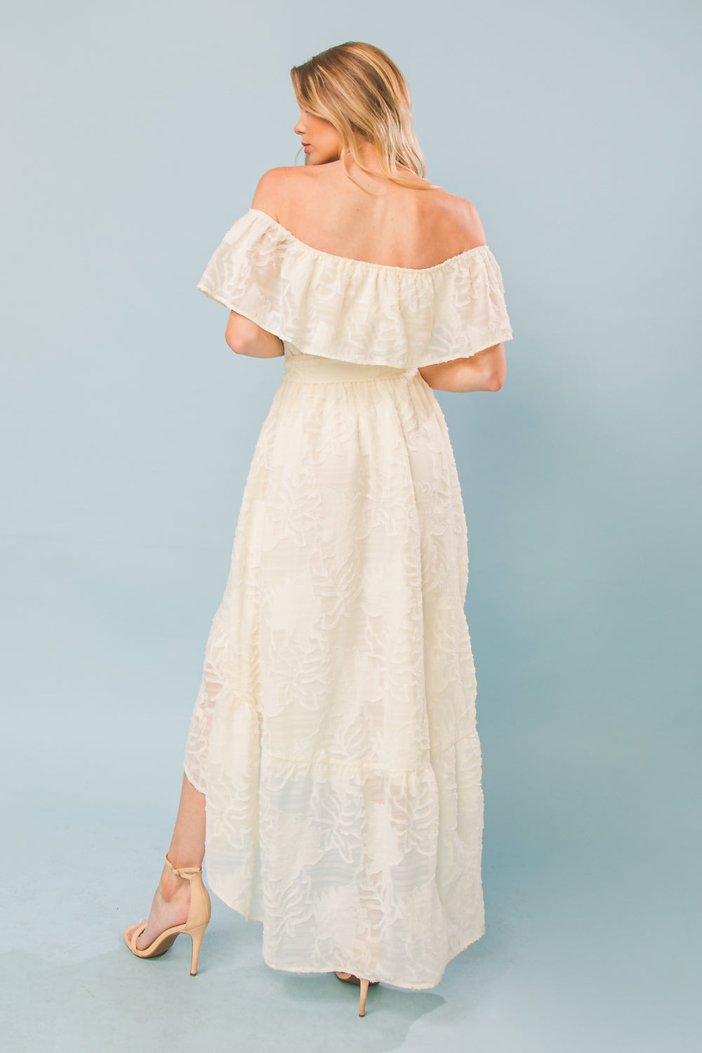 ONLY OTHER MEMORY WOVEN HI-LO MAXI DRESS