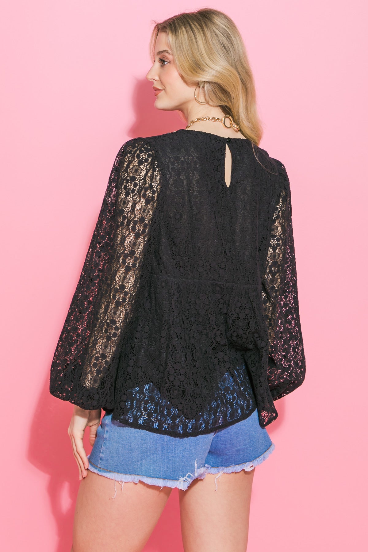 ESSENCE OF ELEGANCE LACE TOP