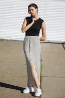 PRETTY ON POINT KNIT SKIRT.