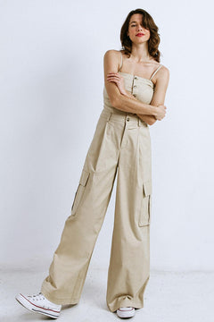 ROYAL AFFAIR WOVEN JUMPSUIT.