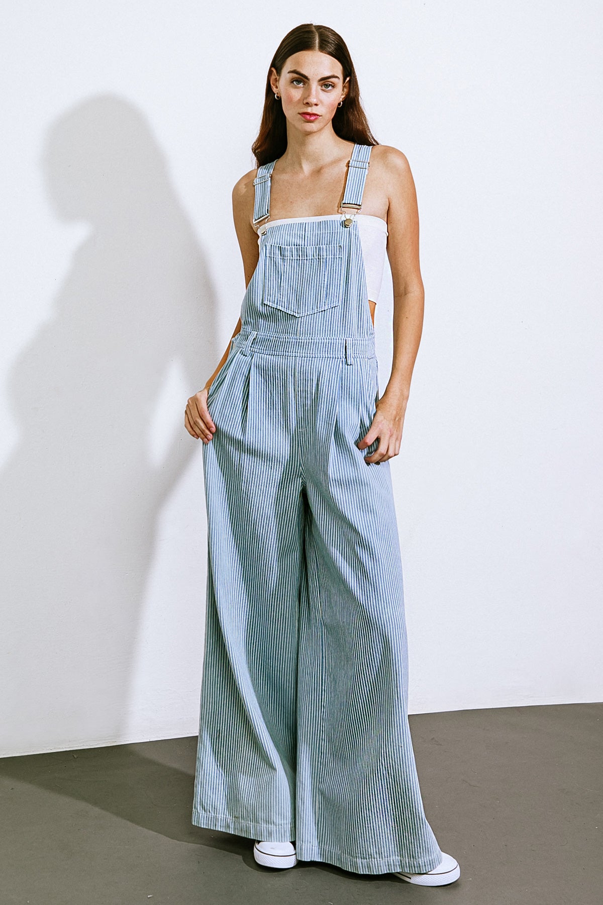 DANCING WITH YOU DENIM JUMPSUIT