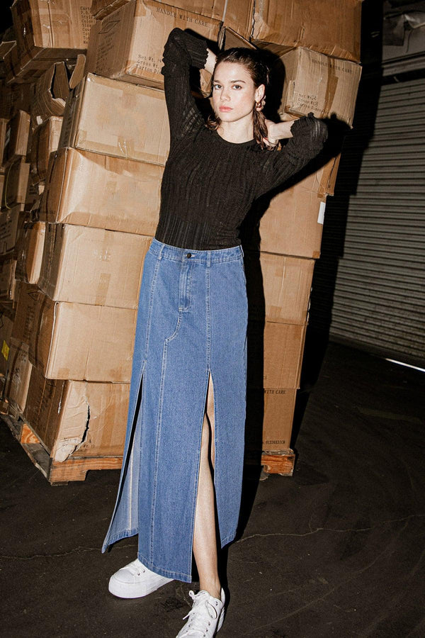 ALL BETS ARE OFF SWEATER TOP.