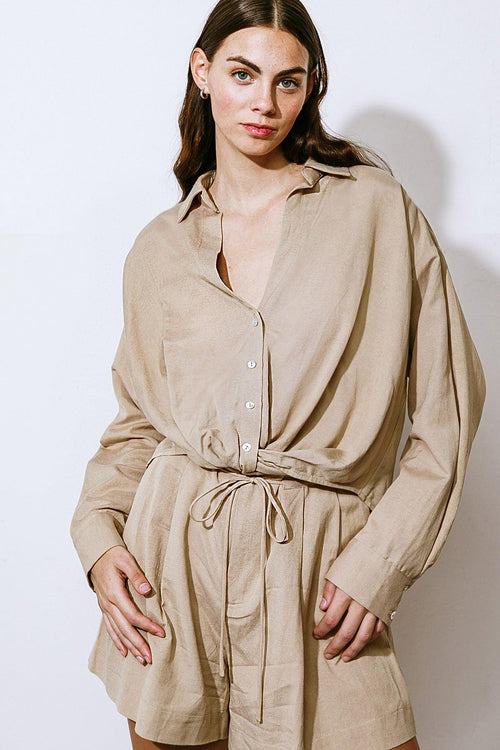 BETTER TO BE SWEET WOVEN TOP.
