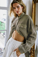 A CHILL MOMENT KNIT TOP.