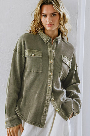 A CHILL MOMENT KNIT TOP.