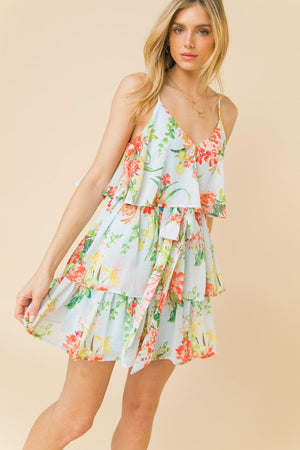 DREAMY ROMANCE MINI DRESS.