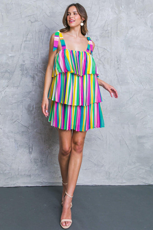 PROPER PARADISE WOVEN MINI DRESS - Flying Tomato - DRESSES - Flying Tomato