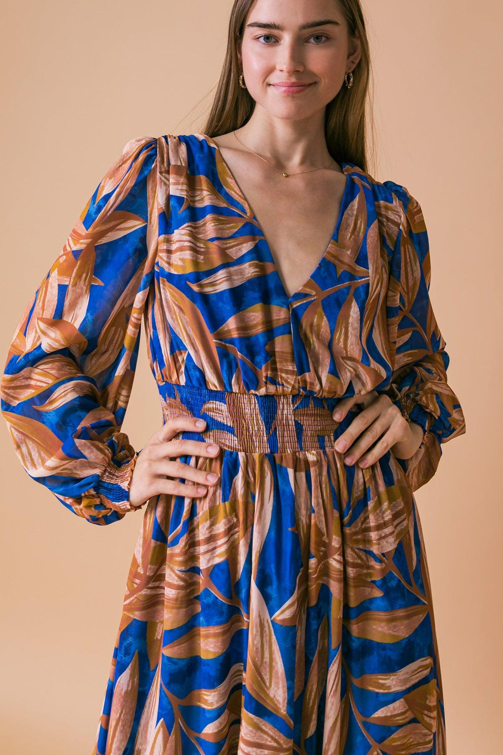 THE HOPE OF IT ALL WOVEN MAXI DRESS.