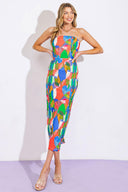 DANCING DIVA PONTI TUBE DRESS.