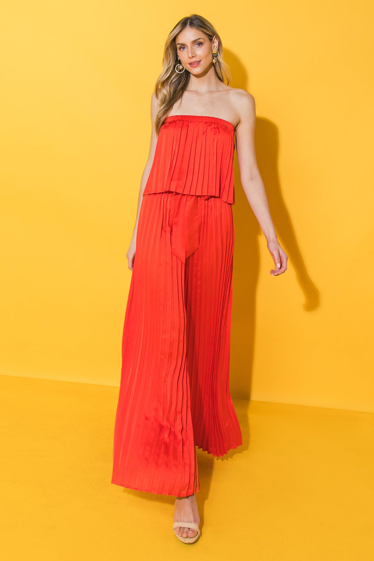 MY RED TOMATO WOVEN JUMPSUIT