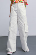 ADORABLE POSH WOVEN CARGO PANTS.