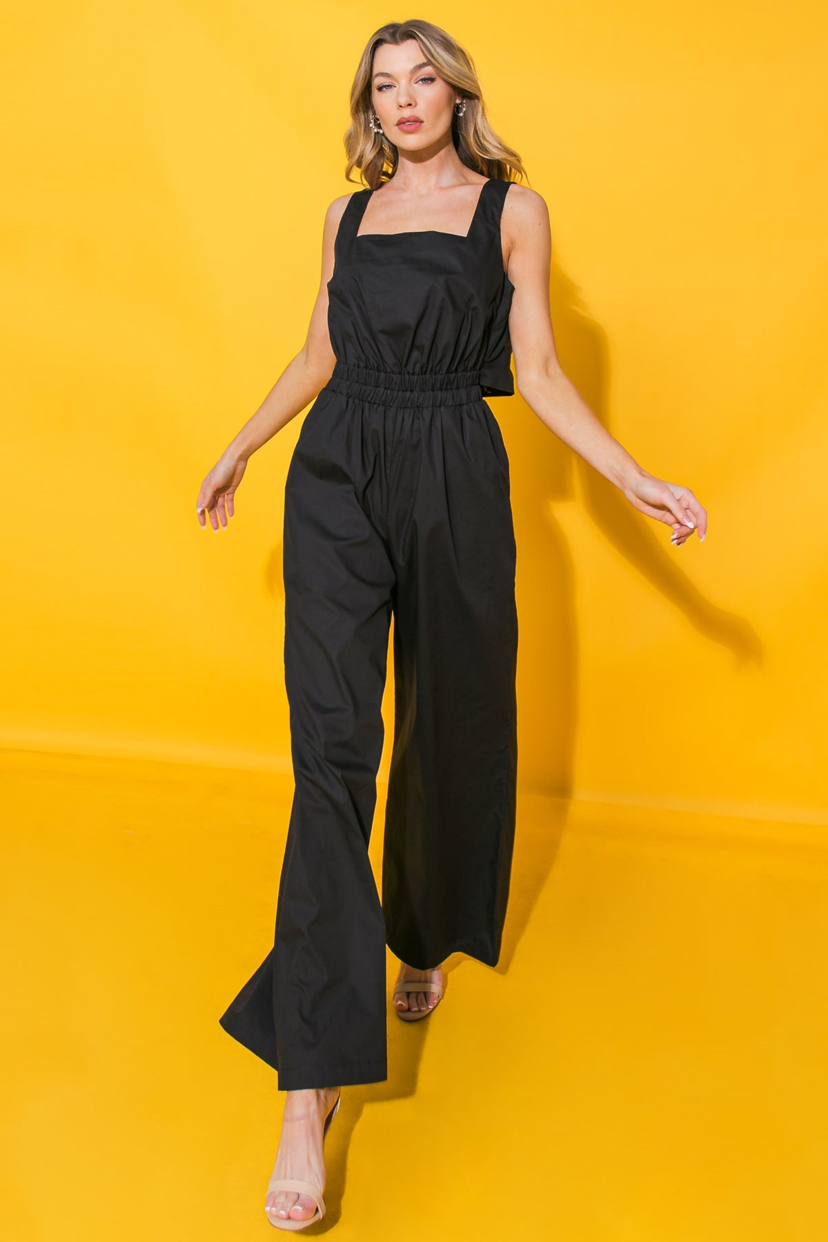 LIFE WITH YOU POPLIN JUMPSUIT