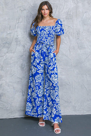 SOMEONE YOU LOVED WOVEN JUMPSUIT.