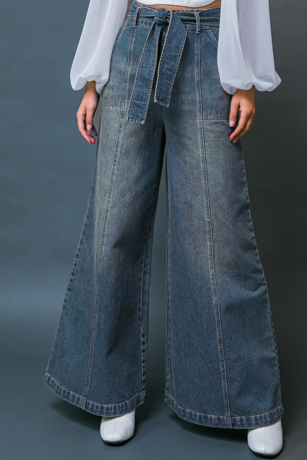 GIVE IT YOUR ALL DENIM PANTS